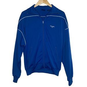 Men’s Spalding Blue Track Jacket size Large